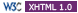 W3C -  XHTML